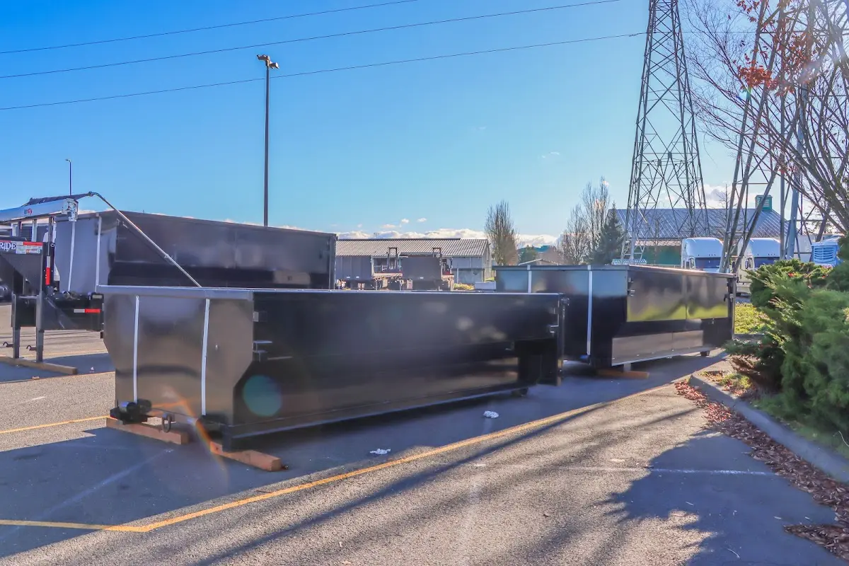 Professional dumpster rental and junk removal service in Camano